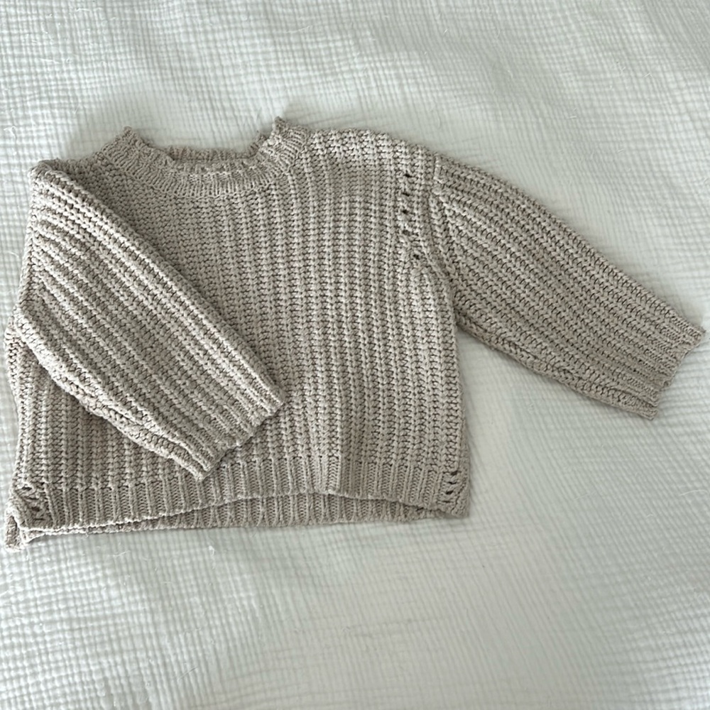 Zara chunky knit sweater